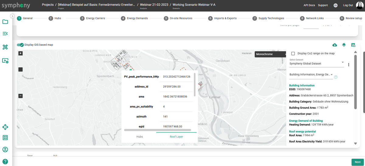 Downloaded GIS data with building-level attributes